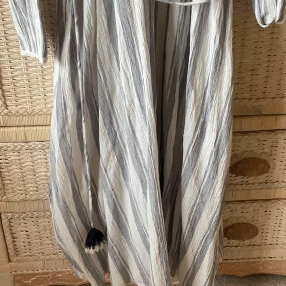 Edessa Drape Tie Waist Midi Dress NWT - Picture 13 of 14